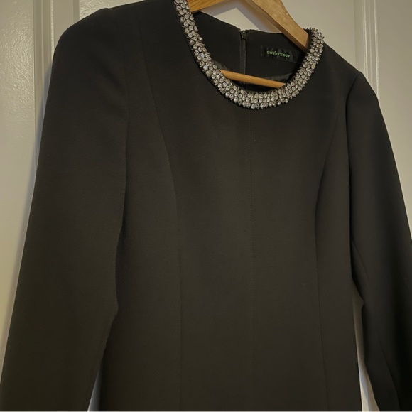 Sweet Soup Business Casual Black Long sleeve Dress size S - Picture 6 of 14